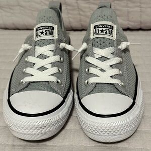 Women’s gray Converse